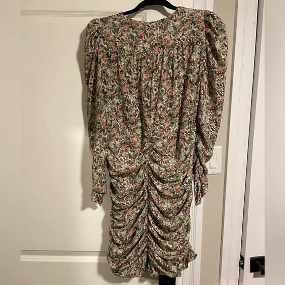 ONLY Long Sleeve Ruching Dress - Picture 2 of 5